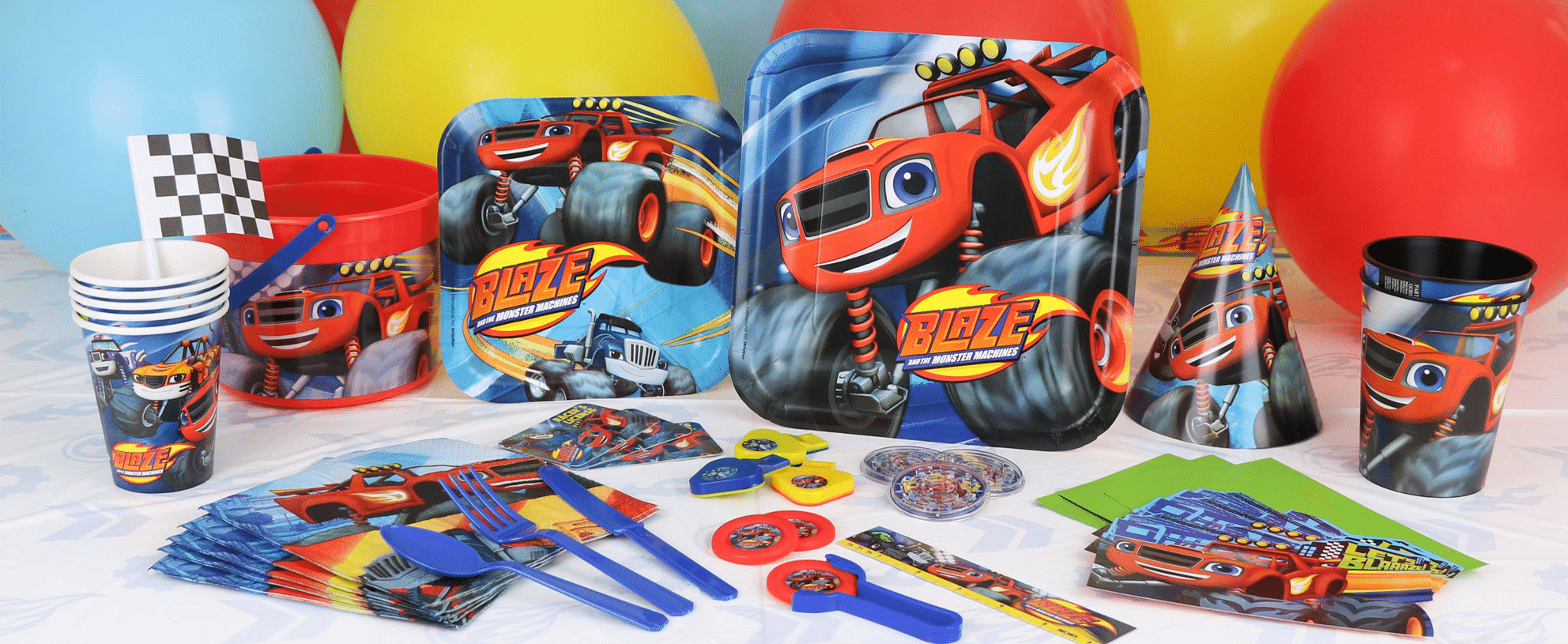 Blaze Monster Truck Party Supplies Decorations Next Day