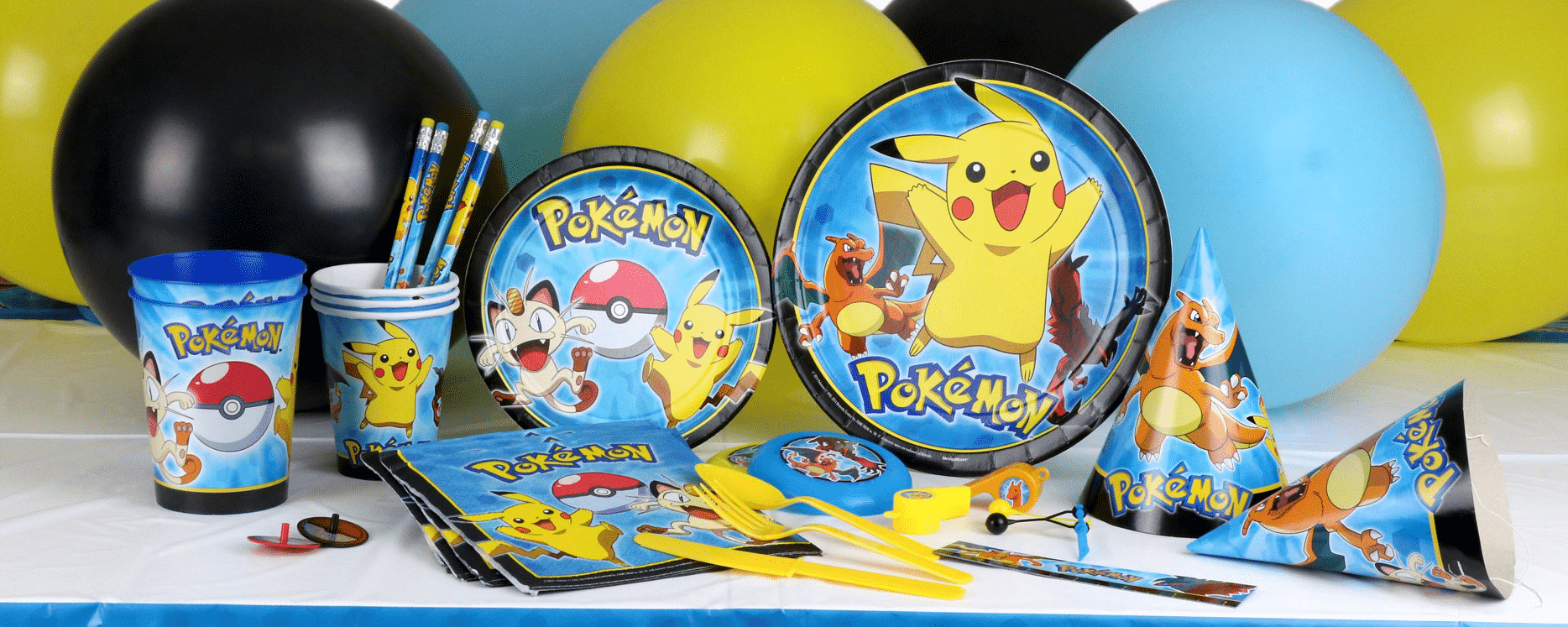 Pokemon Themed Birthday  Party  Fun Party  Supplies 