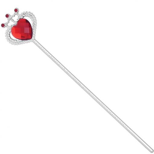 Heart Wand with Red Gem