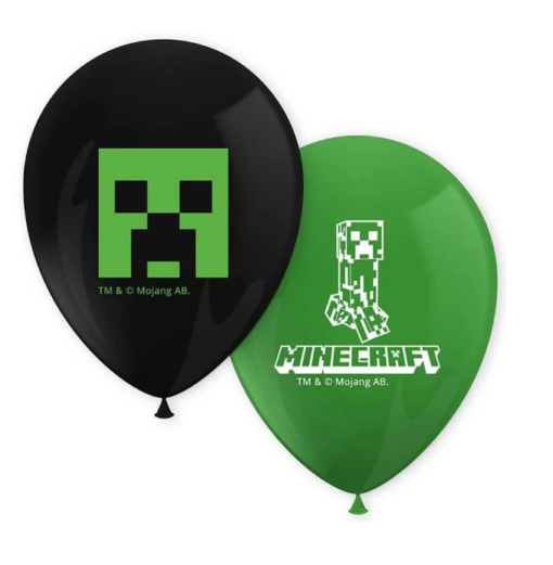 Minecraft Printed Balloons