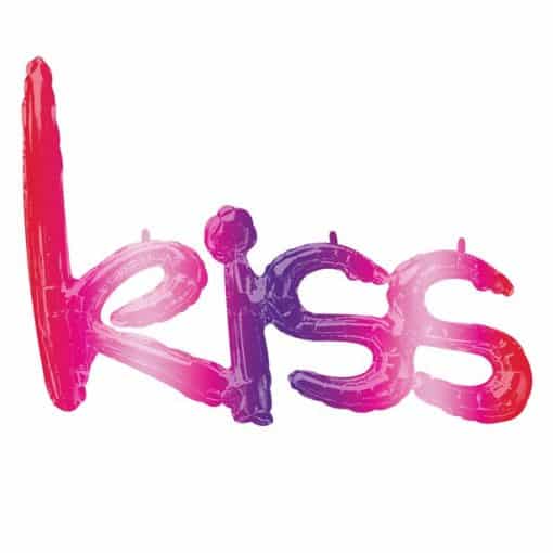 Ombre Kiss Foil Balloon