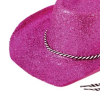 Pink Glitter Cowboy Hat