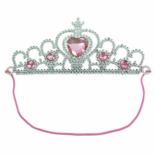 Pink Heart Tiara