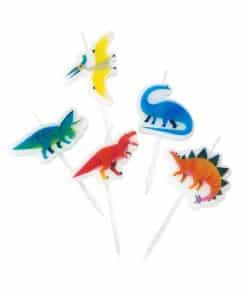 Little Dino Party Birthday Candles