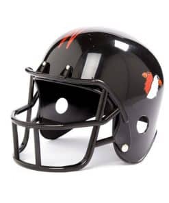 Black American Football Helmet 2