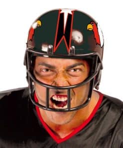 Black American Football Helmet 2