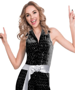 Disco Diva Black Adult Costume