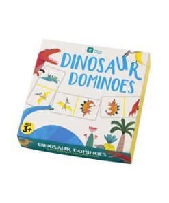 Little Dino Party Dominoes Game