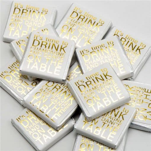 Drink Champagne Chocolate Neapolitans