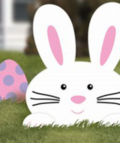 Easter Bunny Lawn Signs