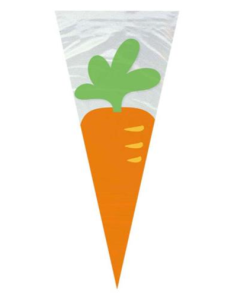 Alternative view of Carrot Cello Bags - 28cm (Pk 20)