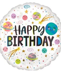 Galaxy Happy Birthday Balloon