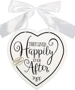 Here Comes The Bride Double Sided MDF Sign