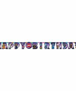 Lego Movie 2 Party Happy Birthday Letter Banner