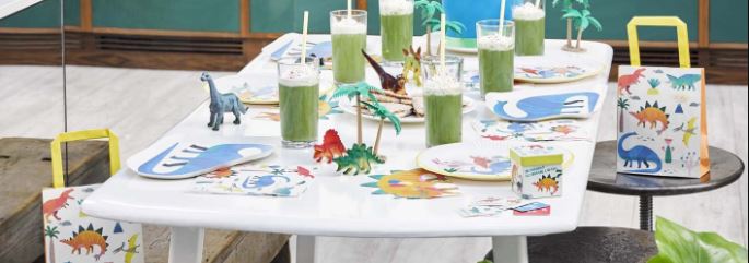 Little Dino Party  Decorations  Partyware Next  Day  Delivery 