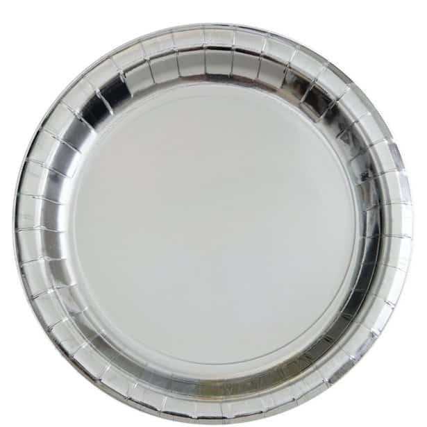 Metallic Silver Party Supplies, Decorations Party Shop, UK Fun