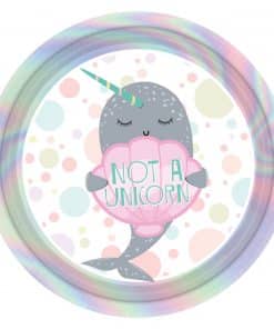 Narwhal Party Paper Plates