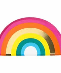 Rainbow Paper Plate