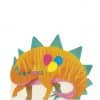 Little Dino Party Shaped Lunch Napkins