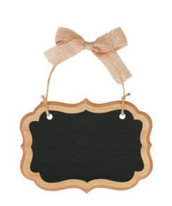 Small Natural Marquee MDF Sign