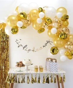 Gold Balloon Arch