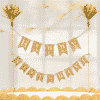 Gold Cake Pick Banner