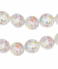Pastel Confetti Linking Balloons