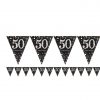 Sparkling Celebration Age 50 Prismatic Foil Bunting