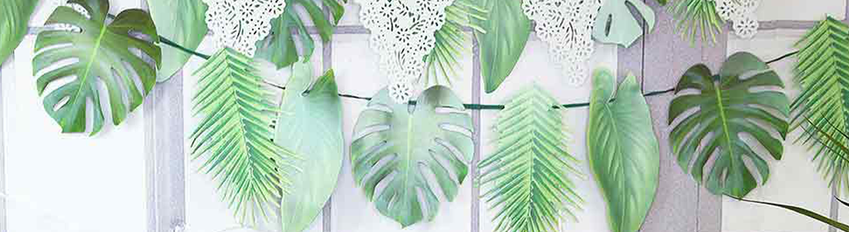 Tropical Fiesta Palm Garland