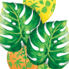 Tropical Leaf Supershape Balloon