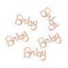 Twinkle Twinkle Baby Rose Gold Table Confetti