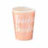 Twinkle Twinkle Rose Gold Paper Cups