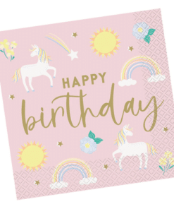 Unicorn Paper Napkins