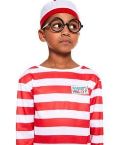 Alternative view of Where's Wally Child Costume