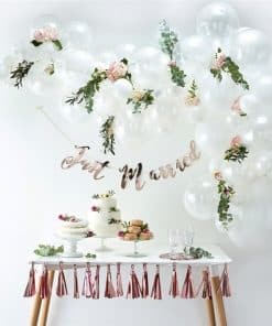 White Balloon Arch