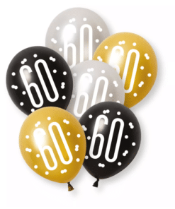 Age 60 Latex Balloons