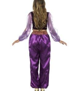 Alternative view of Arabian Princess Purple Adult Costume