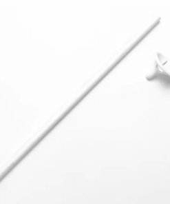 White Paper Balloon Stick & Cup
