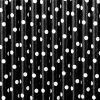 Black Dots Paper Straws