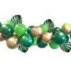 Green and gold jungle balloon arch DIY Kit