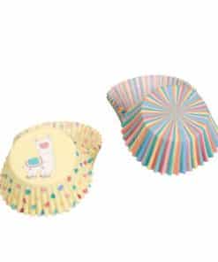 Llama Love Cupcake Cases