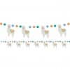 Llama Love Felt Pom Pom Bunting