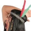 Native American Headband with Feathers