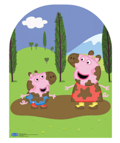 Peppa Pig Stand In Photo Prop
