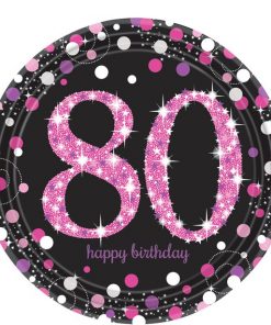 Pink Celebration Age 80