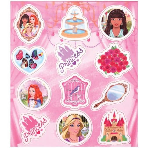 Princess Stickers Sheet