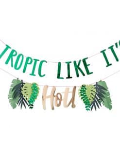 Tropic Like Its Hot Tiered Banner