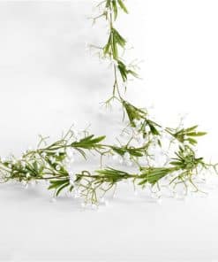 White Gypsophila Flower Garland