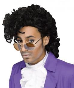 80's Purple Musician Wig