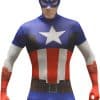 Captain America Morphsuit Adult Costume
